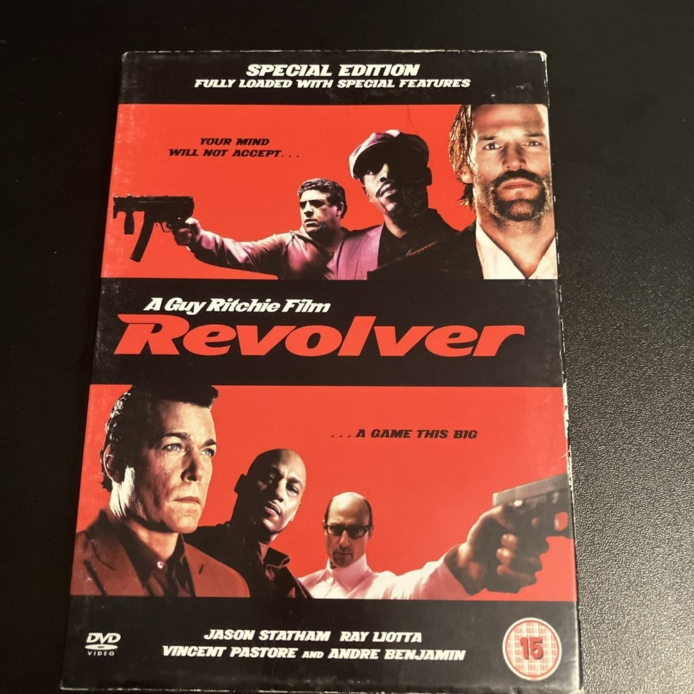 Revolver DVD Jason Statham, Ray Liotta  Used Good #1897